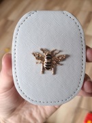 Eleganckie kompaktowe kieszonkowe lusterko do makijażu