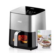 AirFryer 5L, okno przezroczyste, panel dotykowy, bezolejowy