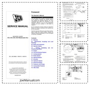JCB 3CX 4CX 5CX Service Manual Instrukcja serwisowa schematy 9813/6900