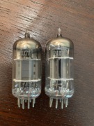 2x 12AX7A USA NOS vintage lampy elektronowe ECC83 audio