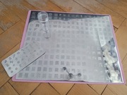 Płytki/ blaszki do stempli + stempel żelowy