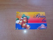 Prima lux czekolada mleczna z orzechami puste opakowanie okładka