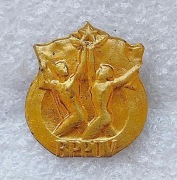 Odznaka I-klasy BPPOV (Bądźcie gotowi do pracy i obrony) CSSR 1950 r