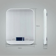 Elektroniczna waga kuchenna LCD 5000g/1g Multifunkcyjna z podświetleniem HD