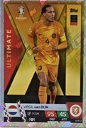 Karta Topps Euro 2024 ULTIMATE U XI 2 VIRGIL VAN DIJK