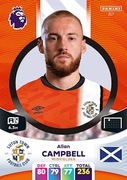 Allan Campbell 217 Karta Panini Premier League 2024
