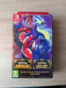 Pokemon Scarlet Violet (Dual Pack Steelbook Edition)