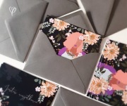 Kartka dla Kobiety - Bilecik do prezentu i kwiatów - Kobieca kartka