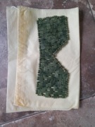 Maska na oczy z jadeitu