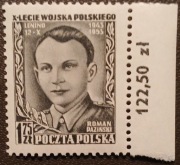 Fi 682 10-lecie Wojska Polskiego / czysty luzak z marginesem