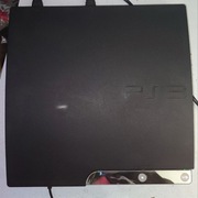 PlayStation 3 slim + 2 pady i 9 gier
