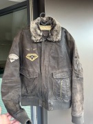 Limited Edition Aviator Ochnik Leather Jacket