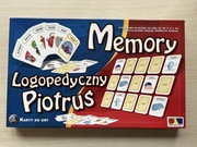 Logopedyczny Piotruś Memory sz, z/rz, CZ, dż, s, z, c, dz karty komlogo