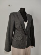 Szary żakiet damski Linea/ klasyk do biura/ używany rozmiar 40/12