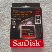 SanDisk Extreme PRO 256GB CompactFlash CF nowa oryginalna