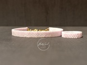 Bransoletka i pierścionek z koralików - handmade 