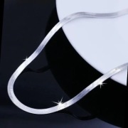 Nowy srebrny naszyjnik łańcuszek 925 długość 45 cm