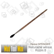 Pędzel modelarski - SPRINGER No.8 - włosie naturalne