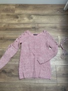 Sweter - wiązane rękawy 6/34