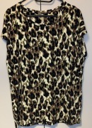 Soyaconcept Sc-Felicity AOP 515 bluzka damska M panterka nowa 