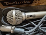 Mikrofon dynamiczny Technics RP-3570A w fabrycznym zestawie