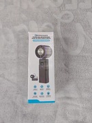 Składany Wiatraczek Ręczny USB 5 Biegów LED Cichy Przenośny