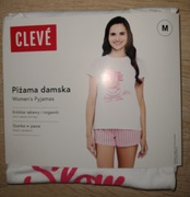 Cleve Piżama damska krótkie rękawy i nogawki M