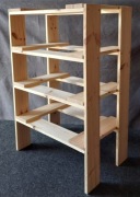 Regał lite drewno sosnowe oszlifowane 