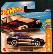 HOT WHEELS 92 FORD MUSTANG 127/250 NOWY