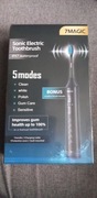 ELEKTRYCZNA SONICZNA SZCZOTECZKA DO ZĘBÓW 7MAGIC 6 GŁOWIC CZARNA D36