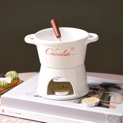 Zestaw do Fondue Czekoladowego – Ceramiczny Zestaw 