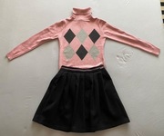 COCCODRILLO Zestaw Golf i spódnica dla dziewczynki 