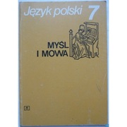 Język Polski 7 Myśl i Mowa - Wójcik Janina