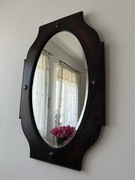 Stare Duże Lustro Antyk