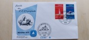 XX Olimpiada Monachium 1972 - koperta po bilecie