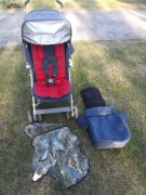 Wózek spacerowy Maclaren, techno, parasolka