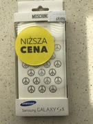 Oryginalne etui z klapką Samsung Galaxy S5 / S5 Neo Moschino