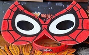 Maska Spider-Mana z filcu na gumce+ bransoletka 
