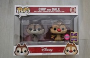 Funko POP Disney Chip I Dale Flocked Unikat 2017 Limitowana Edycja 