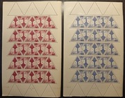 KOLONIE FRANCUSKIE - FRANCUSKIE WYBRZEŻE SOMALII Mi 260-261 ** - czysty