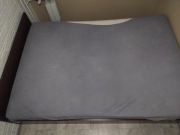 Łóżko  200x140 cm używane  brazowe