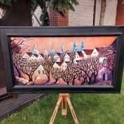 " Kościoły  I " - pejzaż