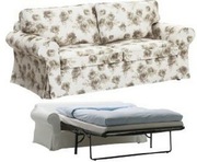 Ikea Ektorp Norlida kwiaty pokrycie sofy dwuosobowej rozkładanej nowe
