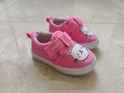 Tenisówki, różowe, na rzep, Sinsay, r.21