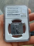 10 zł Pamięci Ofiar Stanu Wojennego NgcMs70MaxNota