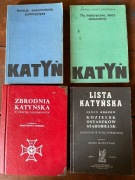 Katyń - zestaw książek: Mackiewicz, Moszyński, Szcześniak