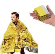 160*210cm koc awaryjny wodoodporny koc utrzymujący ciepło