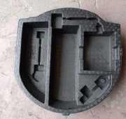 Mazda 2 DJ wkład bagażnika, styropian 