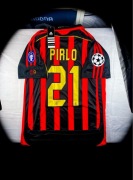 (M) PIRLO 21 MILAN 06/07 LIGA MISTRZÓW RETRO JERSEY NOWA PIŁKARSKA KOSZULKA