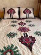 Zestaw koc, narzuta, poduszki, bieżniki